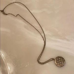J. Crew pendant locket necklace